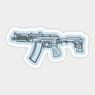 ak74 Sticker